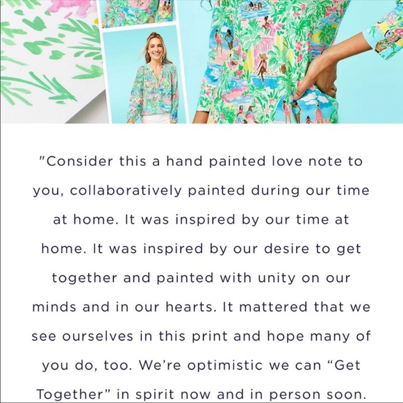 NWOT Lilly Pulitzer PJ Knit LS Top Let’s Get Together Knit XXS Relaxed Fit - Picture 16 of 16